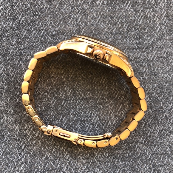 MICHAEL KORS Women's MK 5613 Rose Gold-Tone Stainless Steel Bracelet Watch - Picture 7 of 8